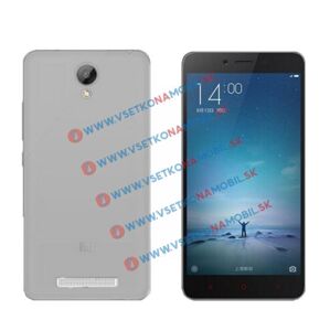 1200
Silikónový obal Xiaomi Redmi Note 2 šedý
