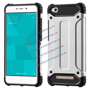 3725
TOUGH Extra odolný obal Xiaomi Redmi 4A strieborný