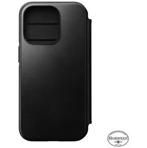 Púzdro Nomad Leather MagSafe Folio, black - iPhone 14 Pro (NM01231585)