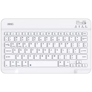 Klávesnica Wireless Keyboard Inphic V750B Bluetooth (White)