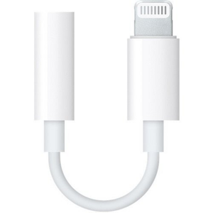 Adaptér Original iPhone MMX62ZM/A Lightning/3,5mm Biely (Bulk)