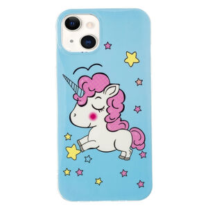 34152
ART TPU Svietiaci obal Apple iPhone 13 mini UNICORN