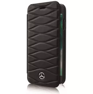 Púzdro Mercedes - Samsung Galaxy S8 Plus G955 Booklet Case Pattern Line Leather - Black (MEFLBKS8LWHCLBK)
