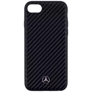 Kryt Mercedes - Apple iPhone 7/8 Hard Case Dynamic Line Carbon - Black (MEHCI8SRCFBK)