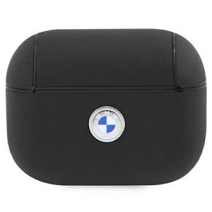 BMW case for AirPods Pro BMAP2SSLBK black M PU Carbon Metal Logo