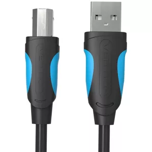 Kábel Vention USB 3.0 A to Micro-B print cable VAS-A16-B150 1,5 m Black PVC