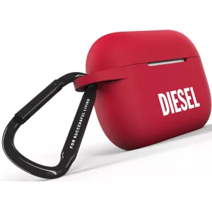 Púzdro Diesel Airpod Case Silicone for AirPods Pro red (45837)