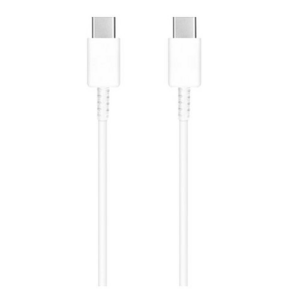 Dátový kábel Samsung EP-DG977BWE USB-C/USB-C 1m Biely (Bulk)