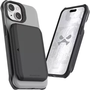 Kryt Ghostek Exec Apple iPhone 15 Plus Wallet Case Grey