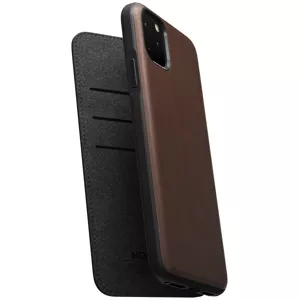 Púzdro Nomad Folio Leather case, brown -iPhone 11 Pro Max (NM21YR0000)