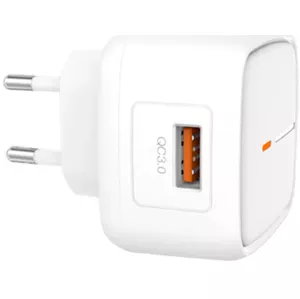 Nabíjačka Wall charger XO L59, 1x USB, 18W, Quick Charge 3.0 (white)