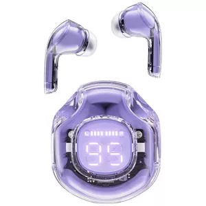 Slúchadlá Earphones TWS Acefast T8, Bluetooth 5.3, IPX4 (violet)