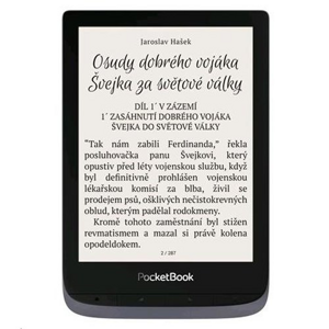 E-book POCKETBOOK 632 Touch HD 3, 16GB,  Metallic Grey