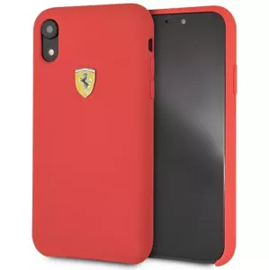 Kryt Ferrari - Silicone Hard Case Apple iPhone Xr - Red (FESSIHCI61RE)