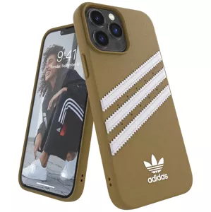 Kryt adidas OR Moulded Case PU for iPhone 13 Pro Max gold colored (47807)
