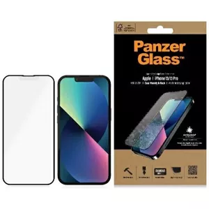 Ochranné sklo PanzerGlass E2E Anti-Glare iPhone 13 /13 Pro 6,1" Case Friendly AntiBacterial MicroFracture black Pro2754 (Pro2754)