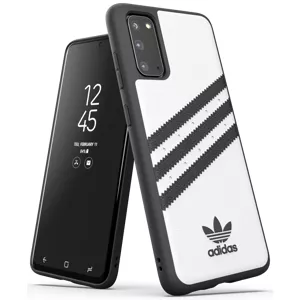 Kryt ADIDAS - Moulded case PU SS20 for Galaxy S20 white/black (38622)
