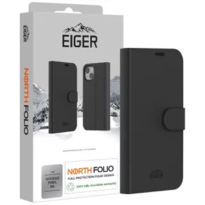 Púzdro Eiger North Folio Case for Google Pixel 8a in Black