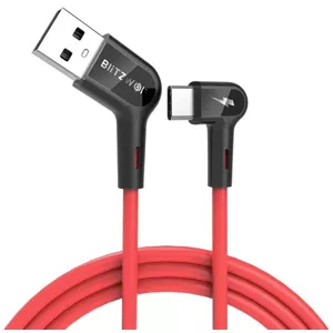 Kábel BlitzWolf Right Angle USB-A to Type-C Cable BW-AC1