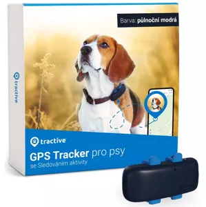 Senzor Tractive GPS DOG 4 – GPS sledování polohy a aktivity pro psy, modrý