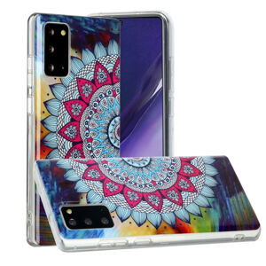 23943
ART TPU Svietiaci obal Samsung Galaxy Note 20 HALF FLOWER