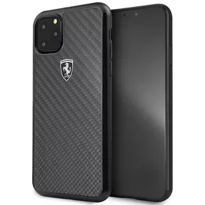 Kryt Ferrari Hardcase iPhone 11 Pro Max black Carbon Heritage (FEHCAHCN65BK)