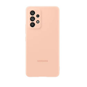 EF-PA536TPE Samsung Silikonový Kryt pro Galaxy A53 5G Peach