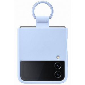 EF-PF721TLE Samsung Silikonový Kryt pro Galaxy Z Flip 4 Arctic Blue