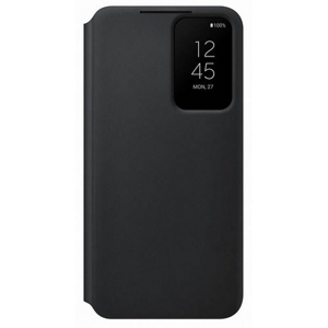 EF-ZS901CBE Samsung Clear View Cover pro Galaxy S22 Black
