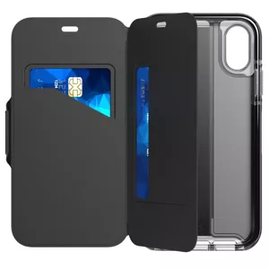 Púzdro Tech21 Evo Wallet – pouzdro na iPhone XS Max, černé