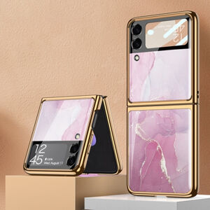 GKK 35122
GKK GLASS Ochranný kryt Samsung Galaxy Z Flip 3 5G PINK MARBLE