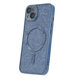 Glitter Chrome Mag case for iPhone 15 Ultra 6,7" blue