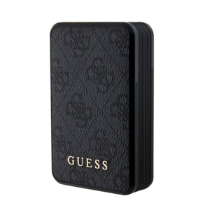 Guess PU 4G Leather Powerbanka 10000mAh Black