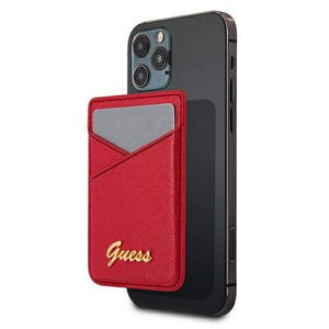 Guess puzdro na karty MagSafe, GUWMSSASLRE