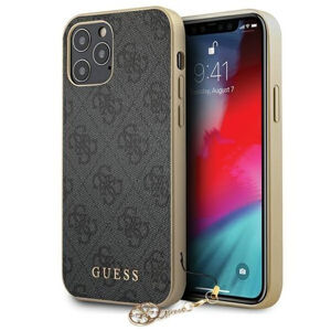 GUESS 39098
GUESS 4G Kryt s príveskom Apple iPhone 12 / 12 Pro šedý