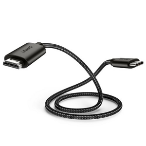 Kábel USAMS SJ281 U21 USB-C/HDMI 4K Čierny (poškodené balenie)