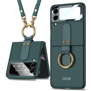 GKK 51755
GKK LANYARD Kryt s remienkom Samsung Galaxy Z Flip4 5G tmavozelený