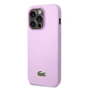 Lacoste Iconic Petit Pique Logo Zadní Kryt pro iPhone 14 Pro Purple