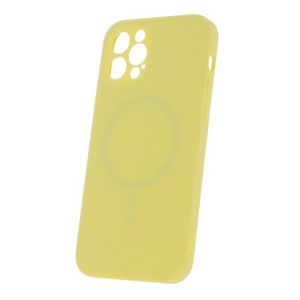 Mag Invisible case for iPhone 12 Pro 6,1" pastel yellow