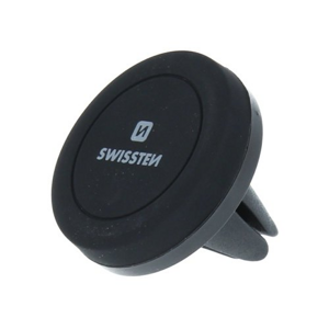 Magnetický držiak do ventilačnej mriežky Swissten S-GRIP Air Vent M4 Čierny