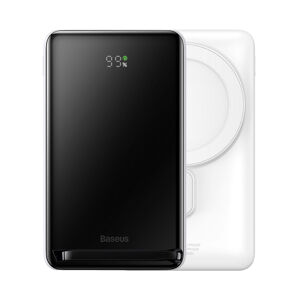 BASEUS 46569
BASEUS MAGNETIC Externá + bezdrôtová nabíjačka 10 000 mAh biela