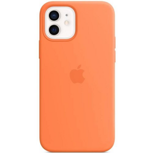 MHKY3ZM/A Apple Silikonový Kryt vč. Magsafe pro iPhone 12/12 Pro Kumquat