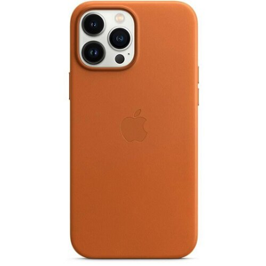 MM193ZM/A Apple Kožený Kryt vč. MagSafe pro iPhone 13 Pro Golden Brown