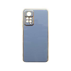 mobilNET silikónové puzdro Xiaomi Redmi Note 11 Pro, modrá, Glam