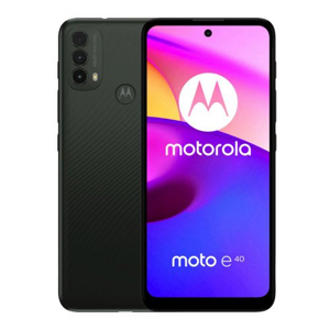 Motorola Moto E40 4GB/64GB Dual SIM, Čierna - SK Distribúcia