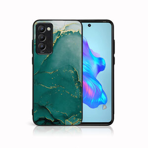 PROTEMIO 69225
MY ART Ochranný obal pre Tecno Camon 18  GREEN MARBLE (145)