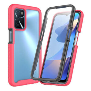 37779
DUAL Obojstranný kryt s fóliou Oppo A16 / A16s ružový