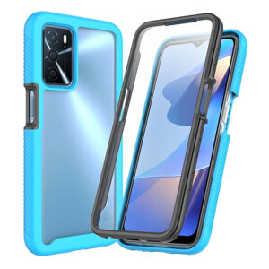 37778
DUAL Obojstranný kryt s fóliou Oppo A16 / A16s svetlomodrý