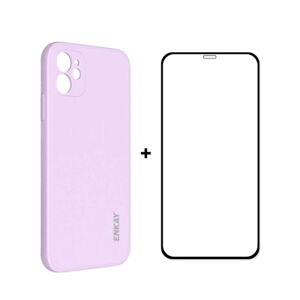 ENKAY 26282
ENKAY Obal + 3D sklo Apple iPhone 12 mini fialový