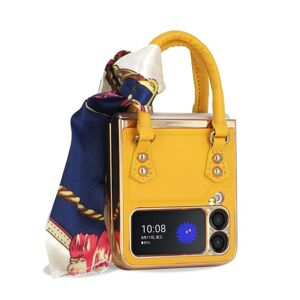 48087
GKK HANDBAG Ochranný obal Samsung Galaxy Z Flip 3 5G žltý